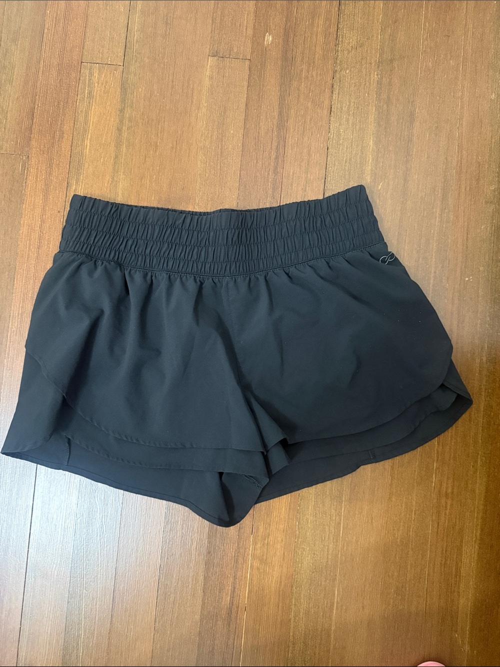 Calia Black Women's Athletic Layered Shorts